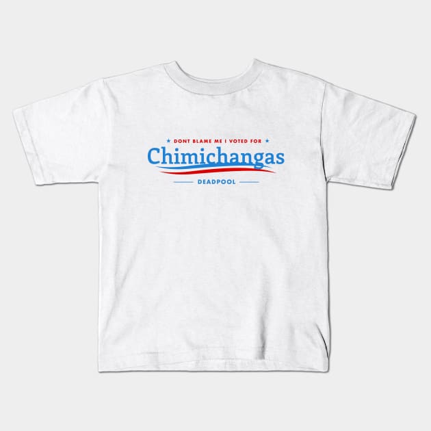 Chimichanga Kids T-Shirt by Woah_Jonny